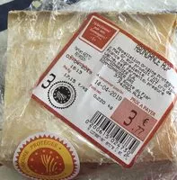 Mängden socker i Abondance AOP