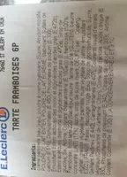 Mängden socker i Tarte framboises