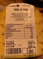 Mängden socker i Gouda au cumin