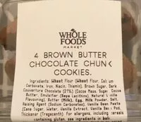 Mängden socker i Brown Butter Chocolate Chunk Cookies