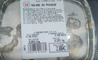 Mängden socker i Salade du pêcheur