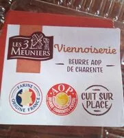 Mängden socker i 2 pains chocolat au beurre aop