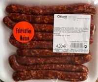 Mängden socker i Merguez