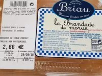 Mängden socker i La Brandade de Morue parmentiere fraîche