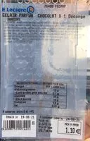 Mängden socker i Eclair au chocolat