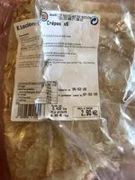 Mängden socker i Crêpes fraîches