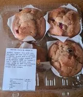 Mängden socker i Muffins Fruits du Jardin
