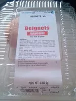 Mängden socker i Beignets Framboise