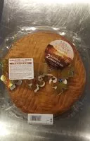 Mängden socker i Galette des rois