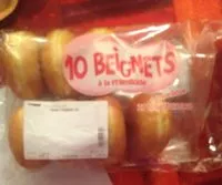 Mängden socker i Beignets à la framboise