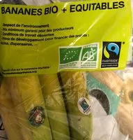 Mängden socker i Bananes bio + equitable