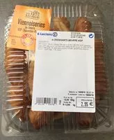Mängden socker i Croissants beurre AOP