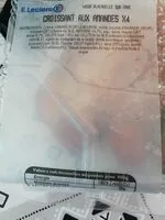 Mängden socker i Croissant aux amandes