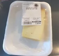 Mängden socker i Gruyere de savoie
