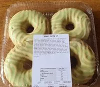 Mängden socker i Donut pomme x4