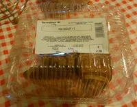 Mängden socker i Pain chocolat (x 5)