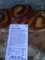 Mängden socker i Brioche suisse