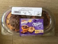 Mängden socker i Milka Choco Muffin