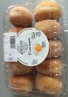 Mängden socker i 10 mini beignets