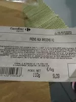 Mängden socker i Pain aux raisins