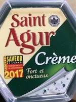 Mängden socker i Saint Agur crème