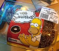 Mängden socker i 4 donuts simpson assortis