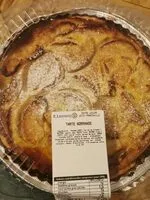 Mängden socker i Tarte normande