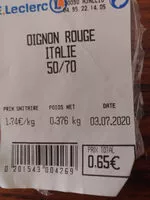 Mängden socker i oignon rouge Italie