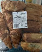 Mängden socker i Pains au chocolat et croissants