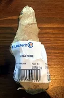 Mängden socker i Gingembre