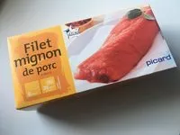 Mängden socker i Filet mignon de porc surgelé