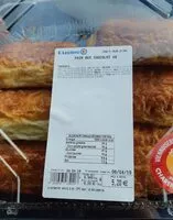 Mängden socker i Pains au chocolat