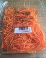 Mängden socker i Carottes ràpées