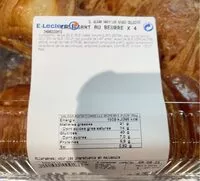 Mängden socker i Croisant au beurre