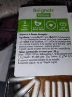 Mängden socker i Les beignets à la pomme