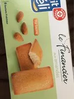 Mängden socker i financier aux amandes