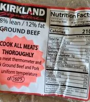 Mängden socker i Ground beef