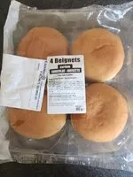 Mängden socker i 4 beignets Choco-noisette