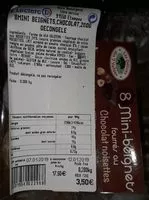 Mängden socker i Mini beignets chocolat-noisette