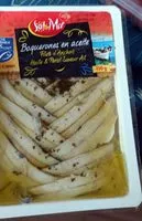 Mängden socker i Filets d'Anchois Huile & Persil Saveur Ail