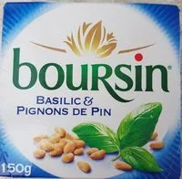 Mängden socker i Boursin basilic et pignon de pin