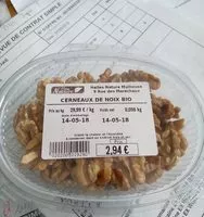 Mängden socker i Cerneaux de noix bio