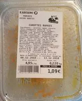 Mängden socker i Carottes rapées