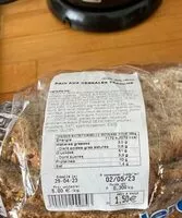 Mängden socker i Pain aux céréales tranche