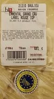 Mängden socker i Emmental grand cru label rouge IGP