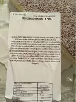 Mängden socker i Tropezienne oranges