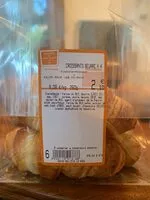 Mängden socker i Croissant beurre