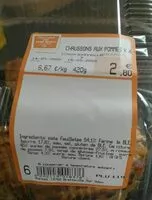 Mängden socker i chausson aux pommes