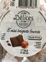 Mängden socker i Beignets fourrs