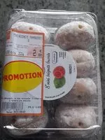 Mängden socker i Mini beignets fourrés à la framboise